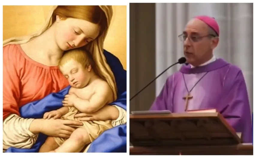 “Tucho dice que la Virgen no es corredentora”, los fieles dicen que sí