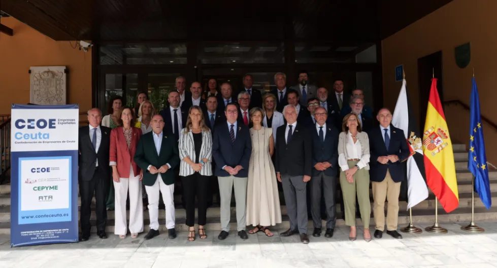 Los empresarios se posicionan con Ceuta. Garamendi: “Esto es un problema de soberanía nacional"