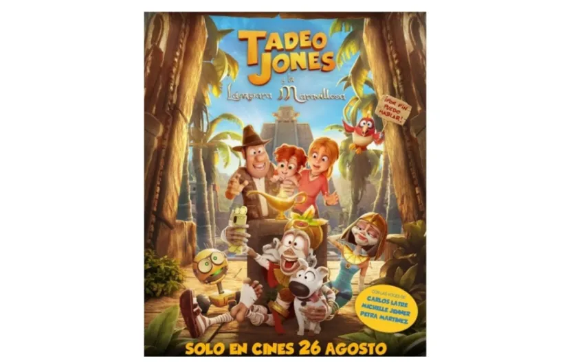 'Tadeo Jones y la lámpara maravillosa'