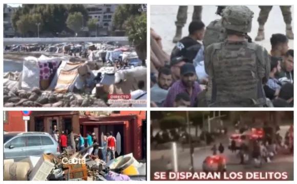 Ceuta, mes y medio después: pedradas, intentos de apuñalamiento, cócteles molotov... todo sirve contra los militares españoles 