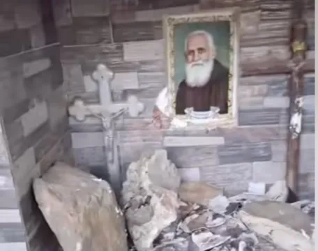 Ceuta. Vandalizado el santuario dedicado a la Virgen del Rosario y Fray Leopoldo