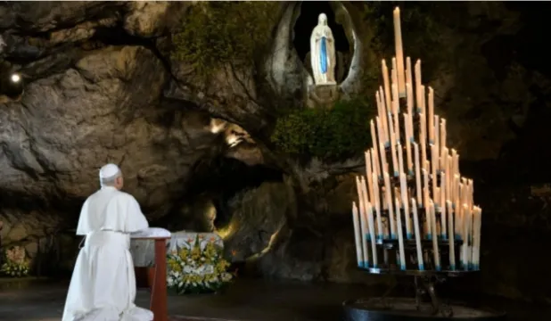 El Papa en Lourdes: penitencia por un mundo que va mal