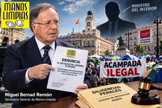 Francisco Martín, el delegado del Gobierno en Madrid, considera a los perroflautas gente pacífica… no como los ancianos que rezaban el Rosario en Ferraz