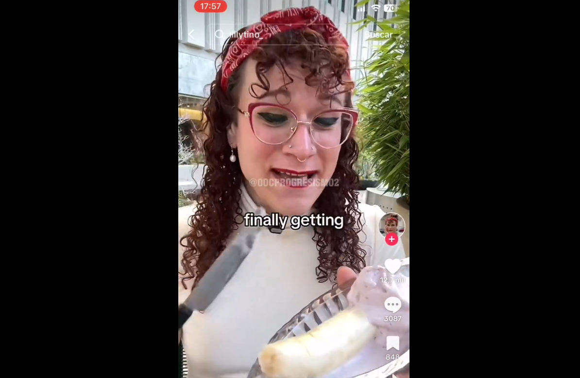 Lilly Contino, creadora de contenidos, crítica gastronómica y autodenominada “persona transgénero profesional” Lilly Contino, creadora de contenidos, crítica gastronómica y autodenominada “persona transgénero profesional”