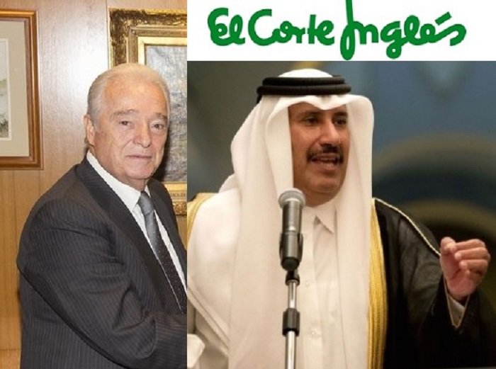 Carlos Martínez Echavarría y el jeque catarí Al Thani. El primero delega en el segundo. ¡Cosa extraña!