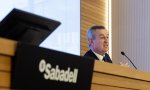 César González-Bueno, Ceo del Sabadell desde diciembre de 2020, durante la presentación de resultados