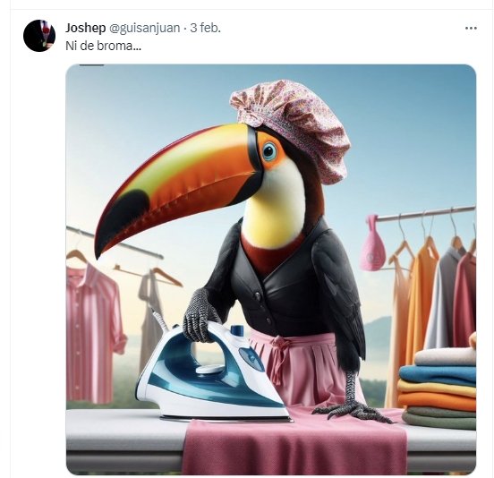 ni de broma ni de broma