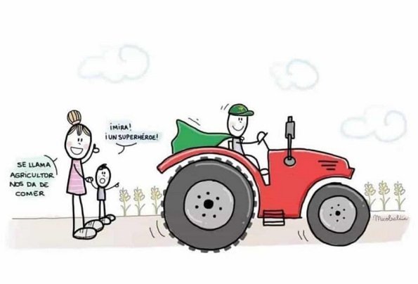 Apoyo a agricultores en las redes sociales