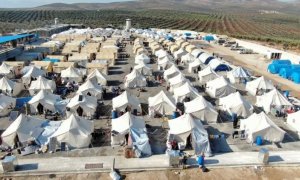 Desplazados tras los terremotos de Turquía y Siria
