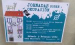 Se ha hecho viral un cartel de unas jornadas sobre okupación en la capital andaluza