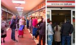 España sufrió una inflación de los alimentos, durante el mes des enero, del 7,4%. Y una tasa de paro del 11,7%, cuando en el resto de países de la OCDE la media es del 5%… / Foto: Pablo Moreno