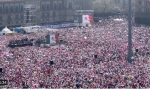 Manifestación del pasado domingo 18 de febrero denominada 'Marcha por la democracia' y que reunió a manifestantes en más de cien ciudades mexicanas