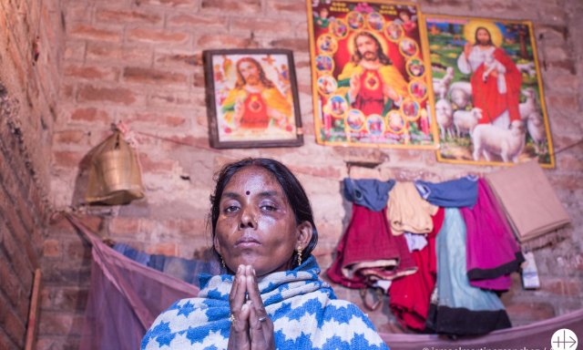 Cristianos perseguidos en la India (ACN)