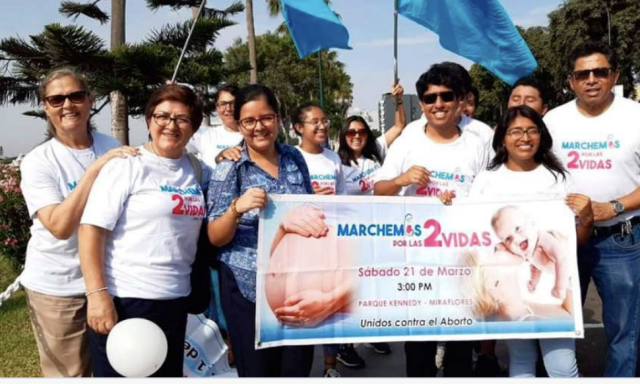 Perú, grupo laico ‘Marchemos por las 2 Vidas’