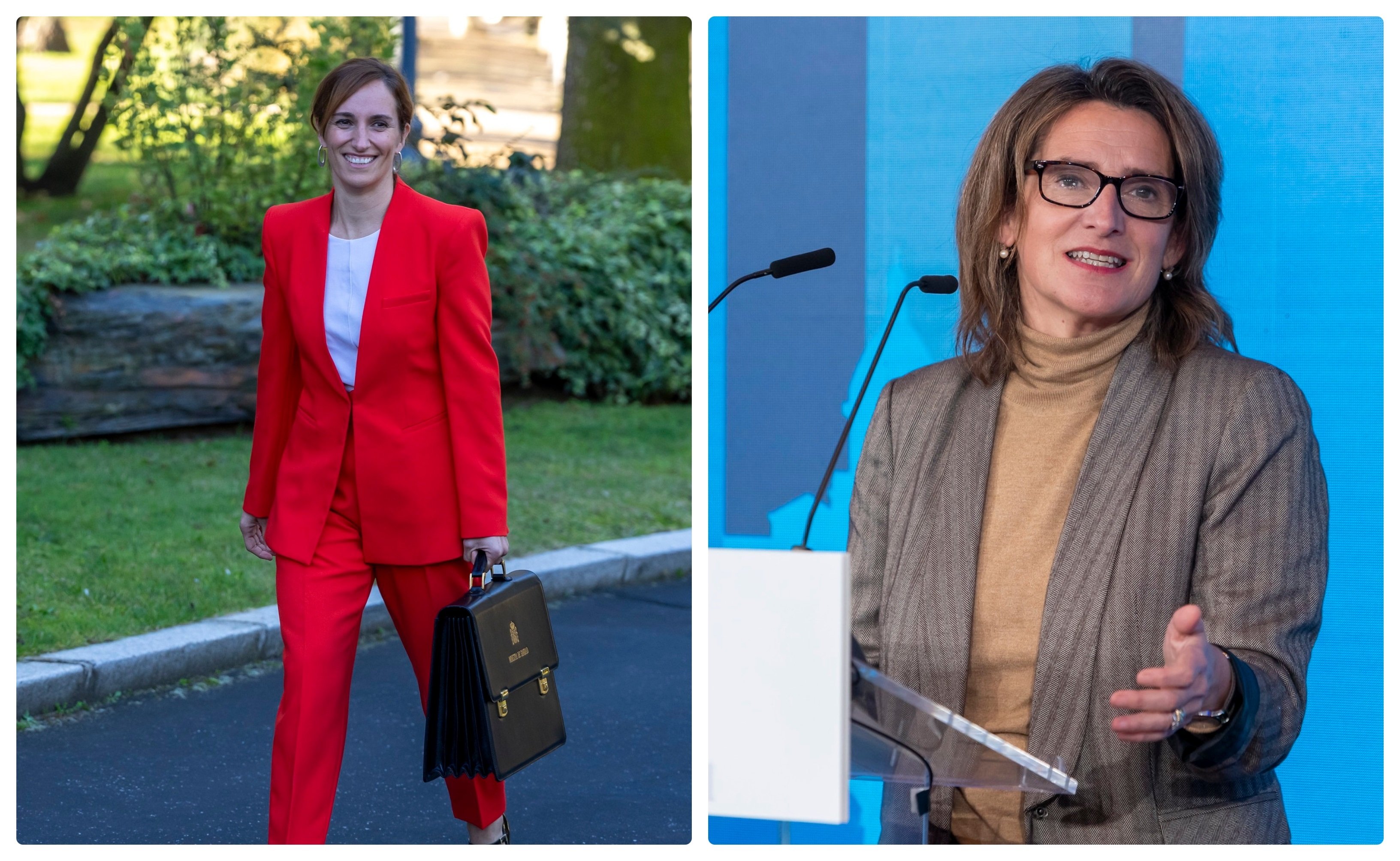 Mónica García, 'pumema' y Teresa Ribera, 'la ministra sandía'