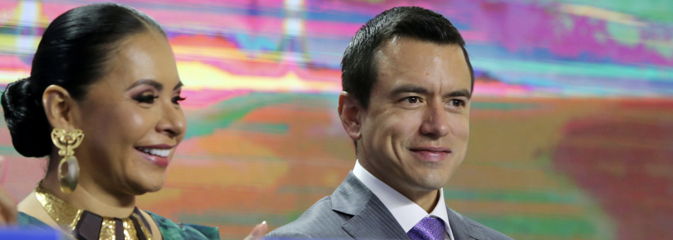 El actual presidente de Ecuador, Daniel Noboa (36 años), llegó al poder el pasado 23 de noviembre tras ser elegido para terminar el mandato del anterior, Guillermo Lasso 