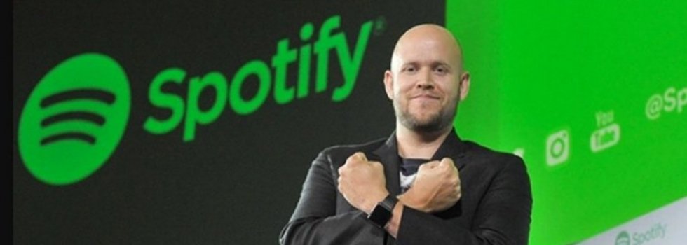 Daniel Ek, cofundador, presidente, CEO y principal accionista de Spotify, puede estar contento