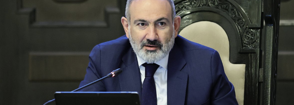 El primer ministro de Armenia, Nikol Pashinyan