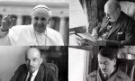 El Papa Francisco, Churcill, Lenin y Hitler
