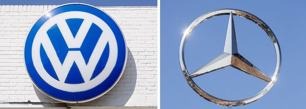 Volkswagen y Mercedes-Benz frenan en el primer trimestre: bajan en bolsa, tras reducir ingresos, ventas y beneficios / fotos: Pablo Moreno