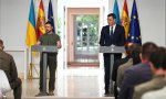 Volodimir Zelensky y Pedro Sánchez. Un acuerdo para que España dote con nueva tramas a Ucrania, nada menos que por un coste de más de 1.000 millones de euros