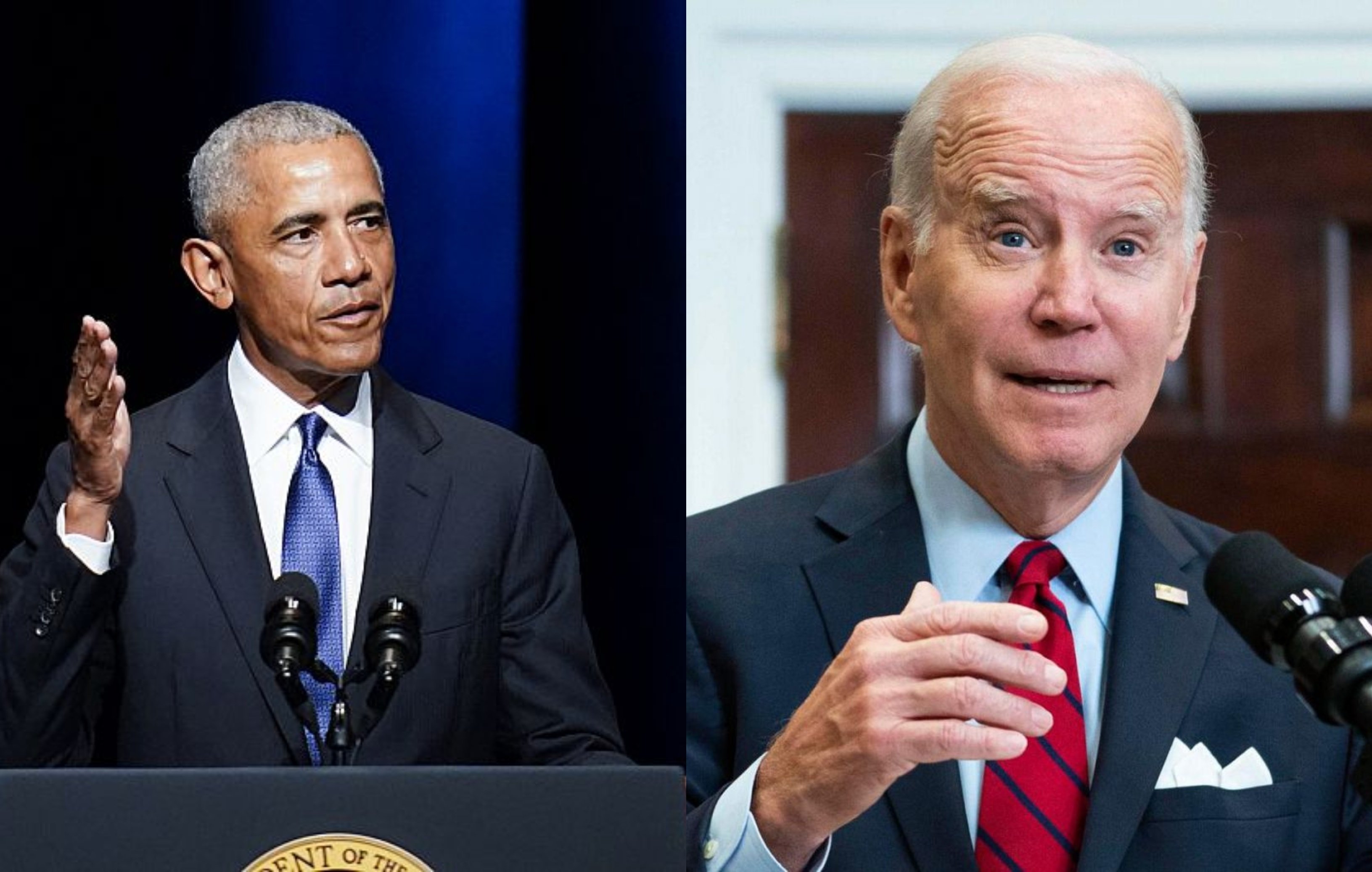 Ocho años después, el matrimonio Obama, Barack y la pedantona Michelle, continúan teledirigiendo al Partido Demócrata ante un Biden al que ya sólo falta que se le caigan los dientes en pleno discurso Ocho años después, el matrimonio Obama, Barack y la pedantona Michelle, continúan teledirigiendo al Partido Demócrata ante un Biden al que ya sólo falta que se le caigan los dientes en pleno discurso