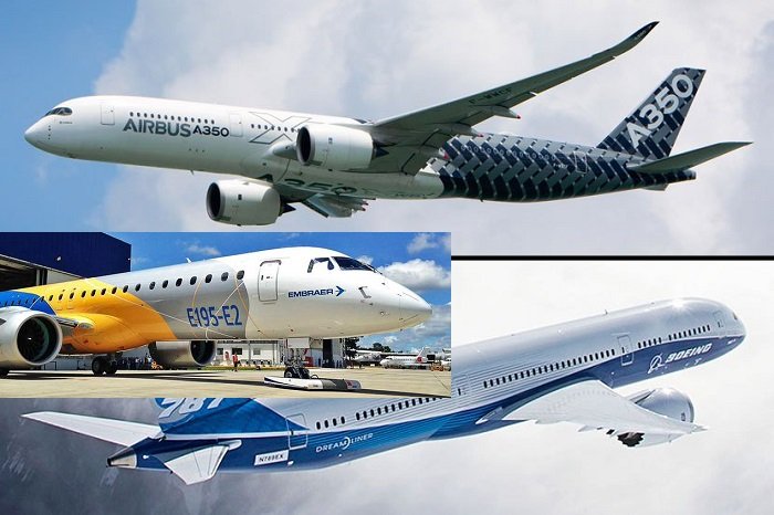 Boeing se alía con la brasileña Embraer, competencia directa de Airbus. Boeing se alía con la brasileña Embraer, competencia directa de Airbus.