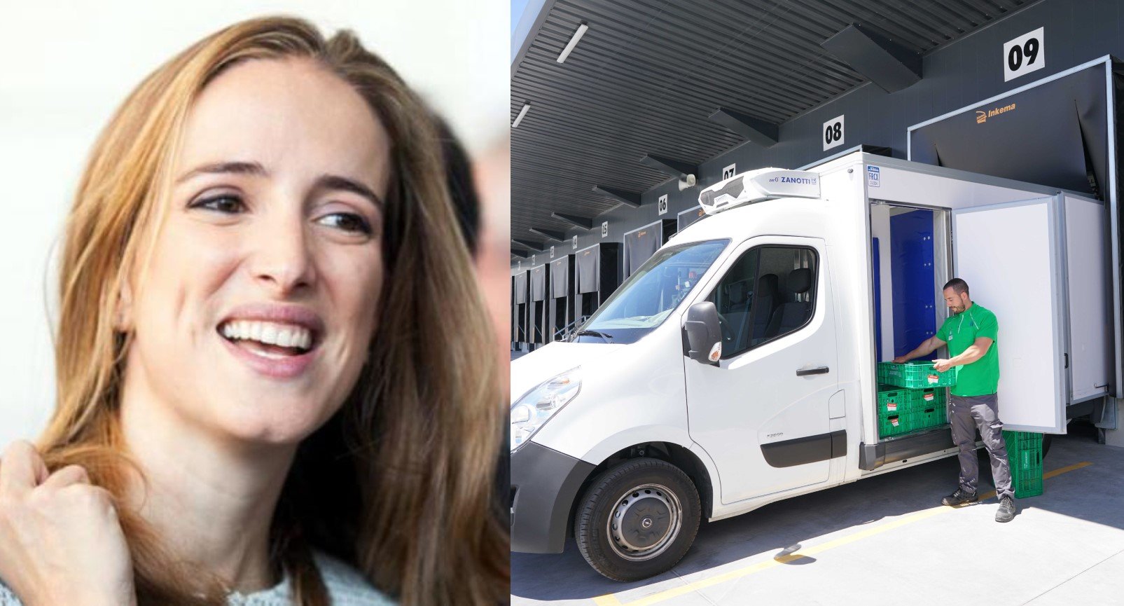 Parte importante del diseño de Juana Roig son los camiones de transporte de los productos Parte importante del diseño de Juana Roig son los camiones de transporte de los productos