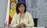 La imbecilidad crece. Carmen Calvo pretende una carta magna inclusiva: Constitución, constituciona y constitucione