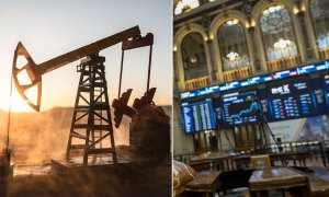 Parece el mundo al revés, pues ahora el petróleo ya no influye tanto en los mercados... sino que lo hace más la incertidumbre / Foto: elaboración propia Parece el mundo al revés, pues ahora el petróleo ya no influye tanto en los mercados... sino que lo hace más la incertidumbre / Foto: elaboración propia