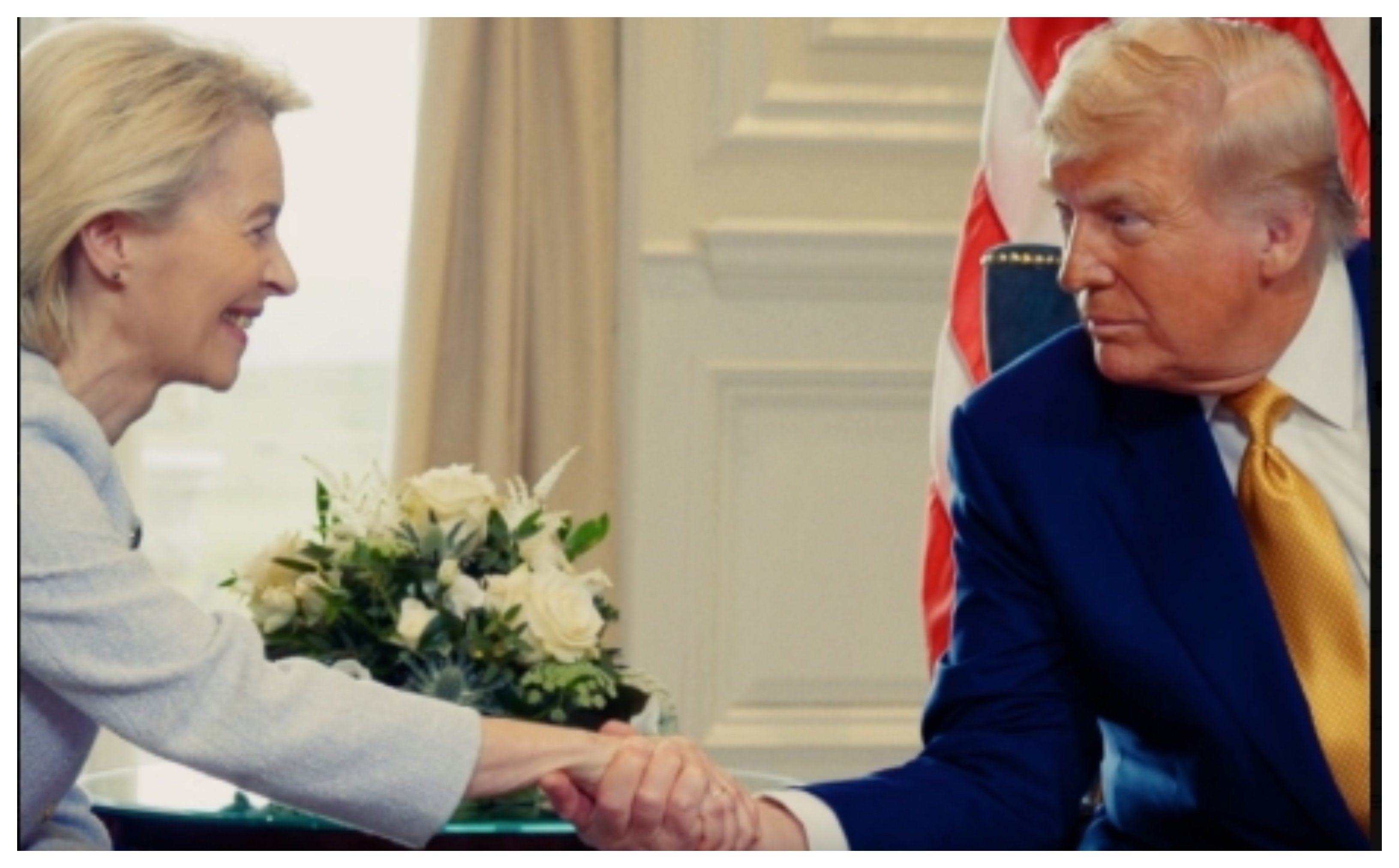 Bruselas también se comprometió a comprar energía a Estados Unidos por importe de 750.000 millones de dólares