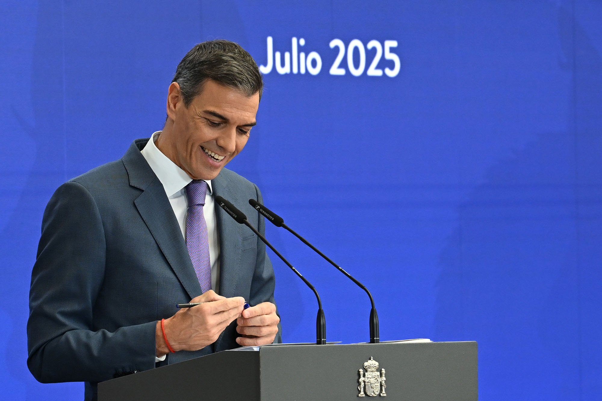 Los mundos de Sánchez: "No voy a decir que tenemos las calles más seguras del mundo, pero casi"