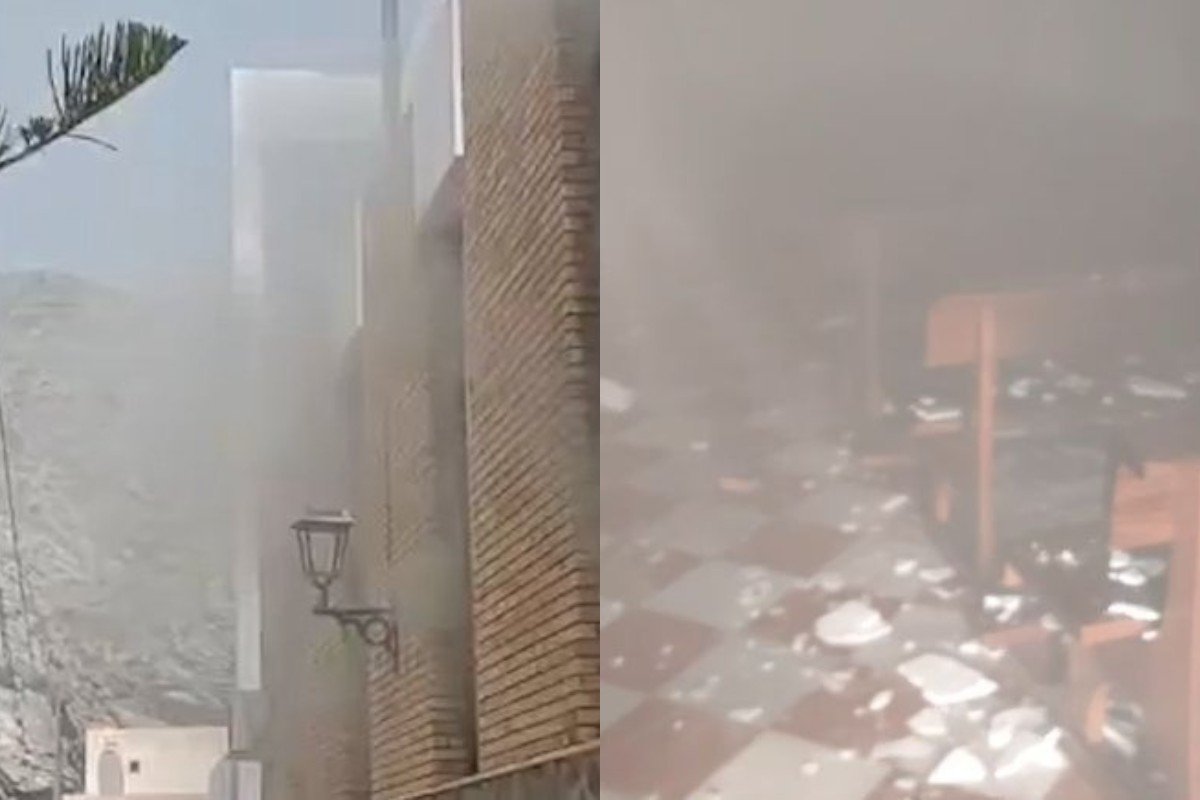 Iglesia de Santiago Apóstol, de la pedanía de El Pozuelo, perteneciente al municipio granadino de Albuñol / Foto: redes sociales