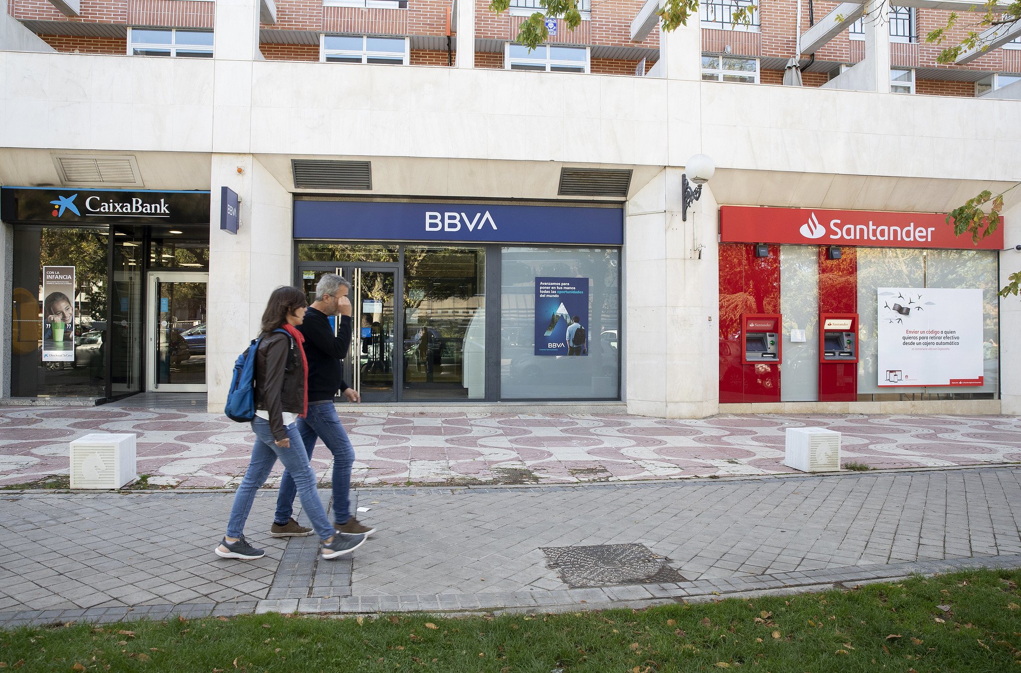 Los bancos españoles, de los más rentables de Europa / Foto: Pablo Moreno Los bancos españoles, de los más rentables de Europa / Foto: Pablo Moreno