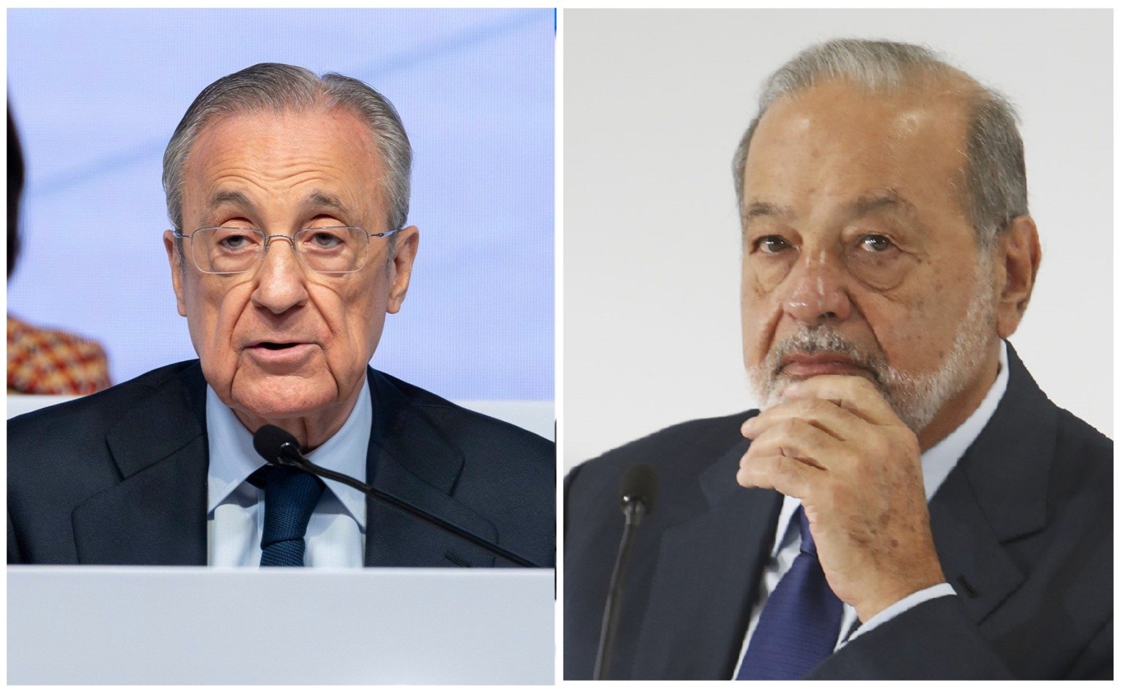 Florentino Pérez y Carlos Slim aumentan su presencia en Estados Unidos