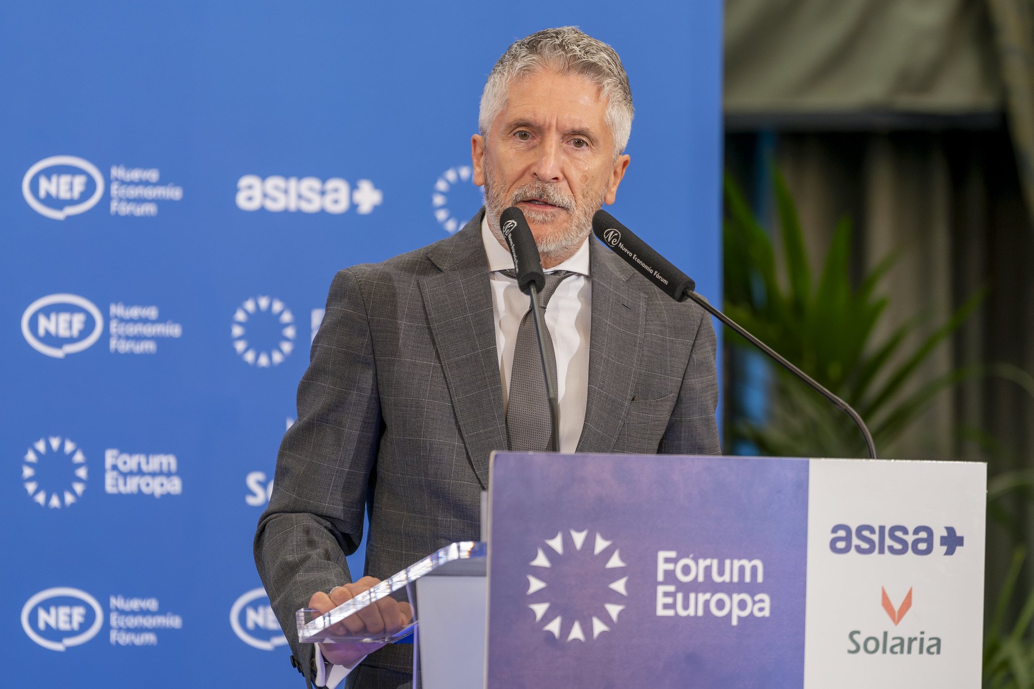 El ministro del Interior, Fernando Grande-Marlaska, ha respondido hoy al PP / Foto: Pablo Moreno
