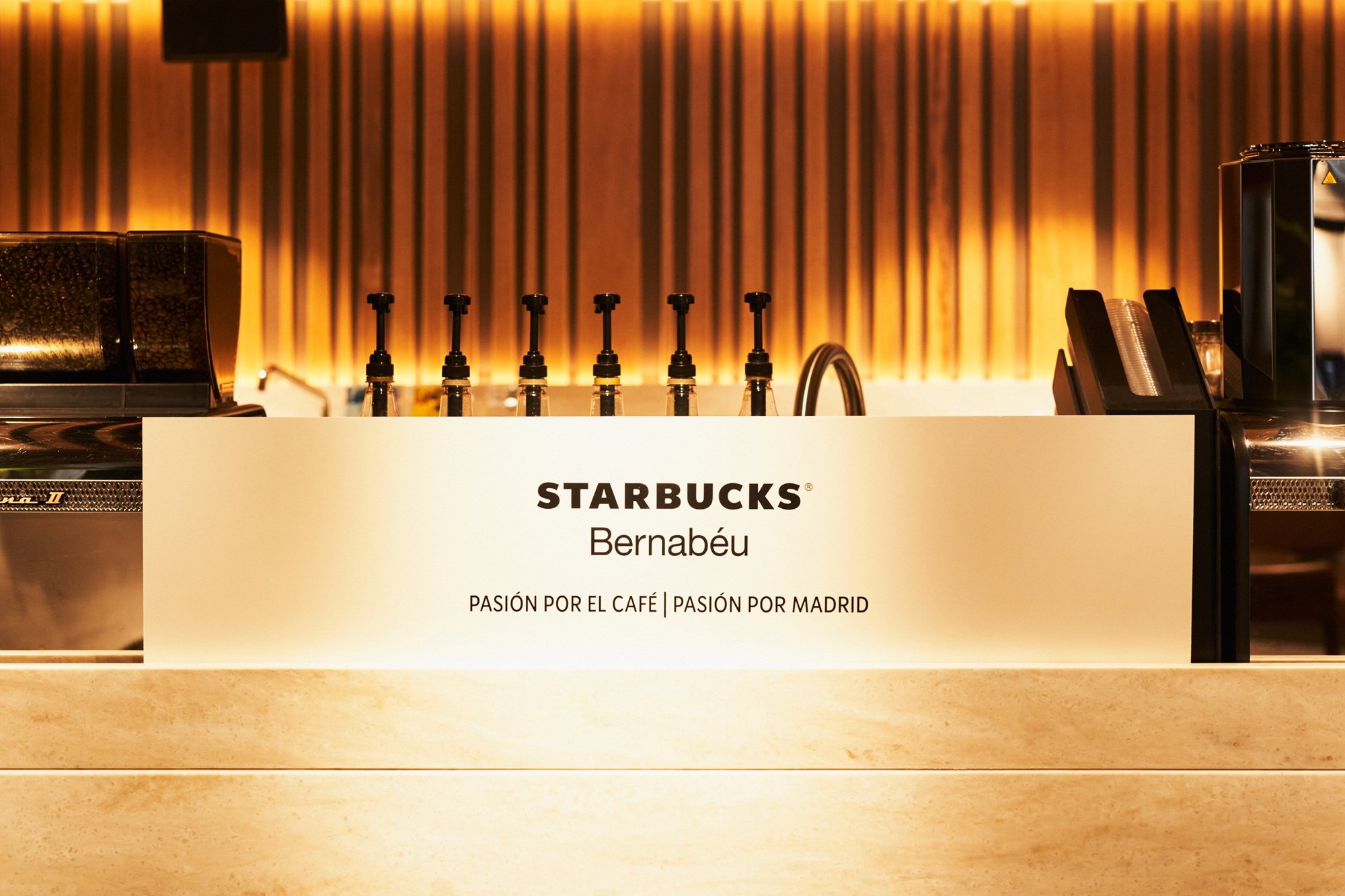Starbucks abrirá a lo grande en el estadio Santiago Bernabéu Starbucks abrirá a lo grande en el estadio Santiago Bernabéu