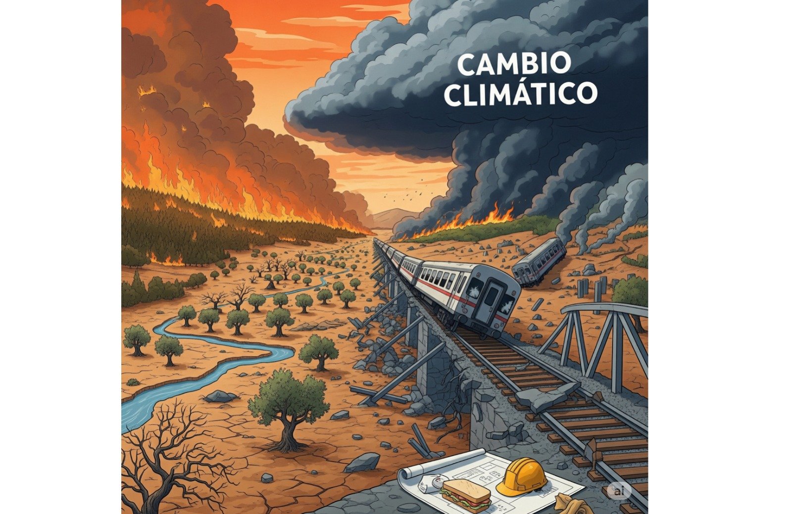 Debido a nuestros males, el recambio climático, disfrazado de controversia política, habría que jubilarlo antes del relevo generacional del calentamiento global