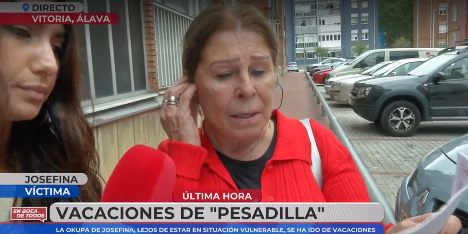 "La inquilina que estaba en mi casa estaba vendiendo mucho oro. Supieron que era mío por una esclava de oro que ponía mi nombre", explica para En Boca de Todos