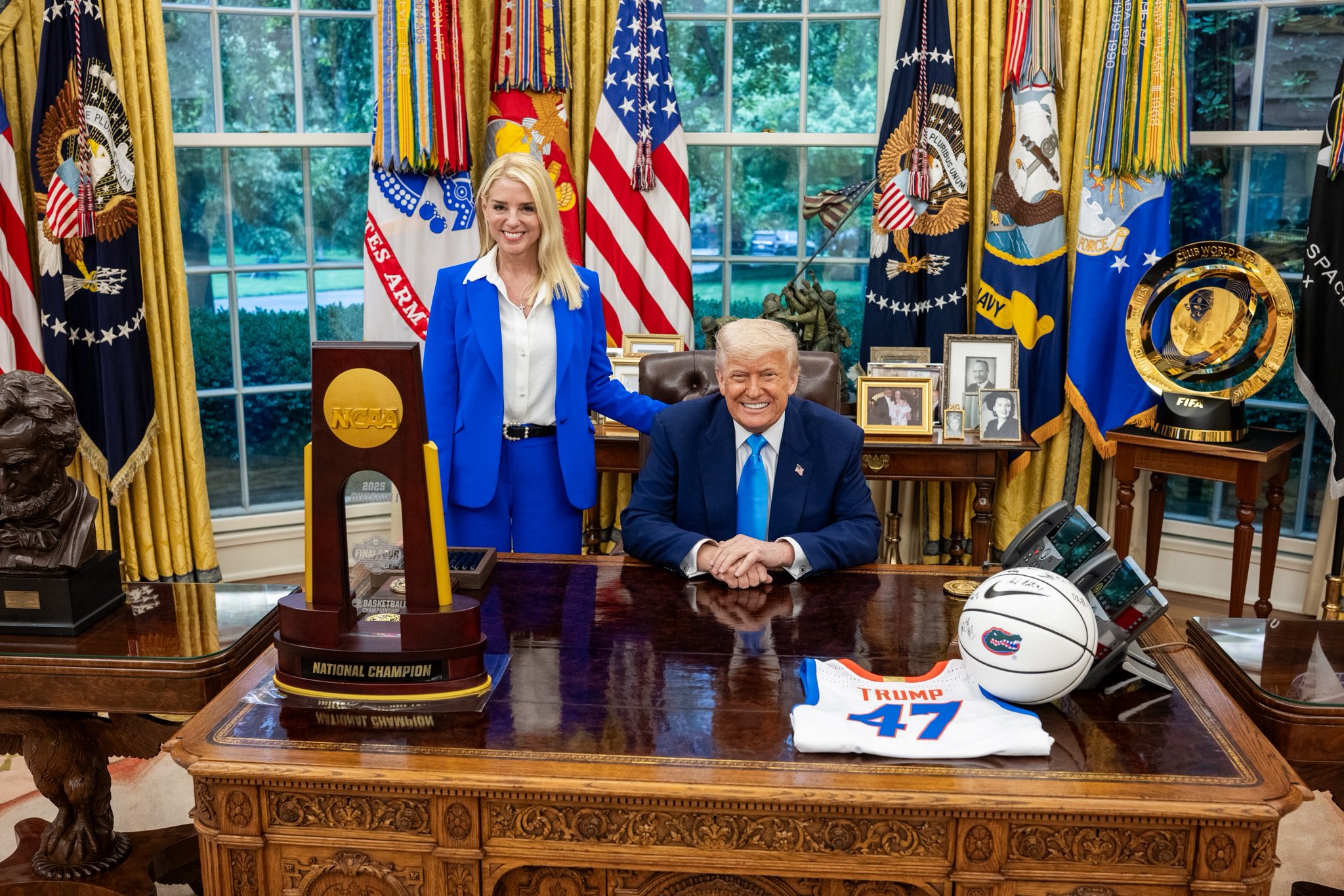 La fiscal general de EEUU, Pam Bondi, había detallado días antes algunos de los activos incautados por EEUU al dictador Maduro 