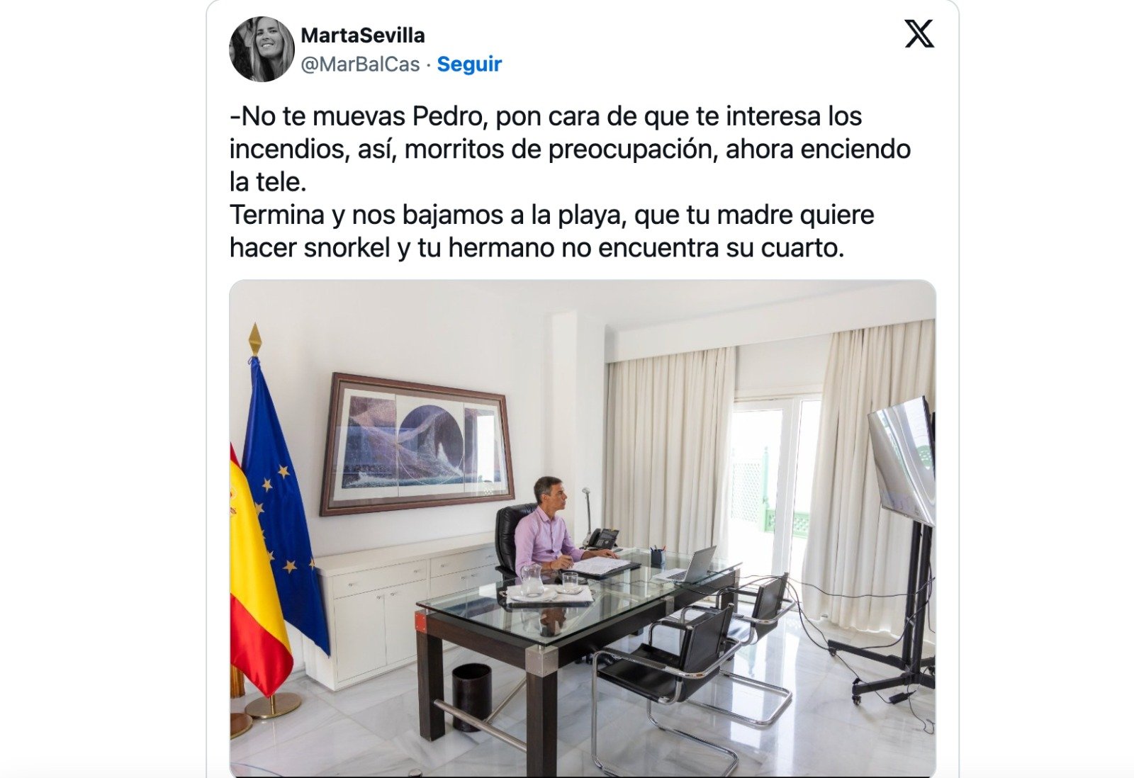 No te muevas Pedro