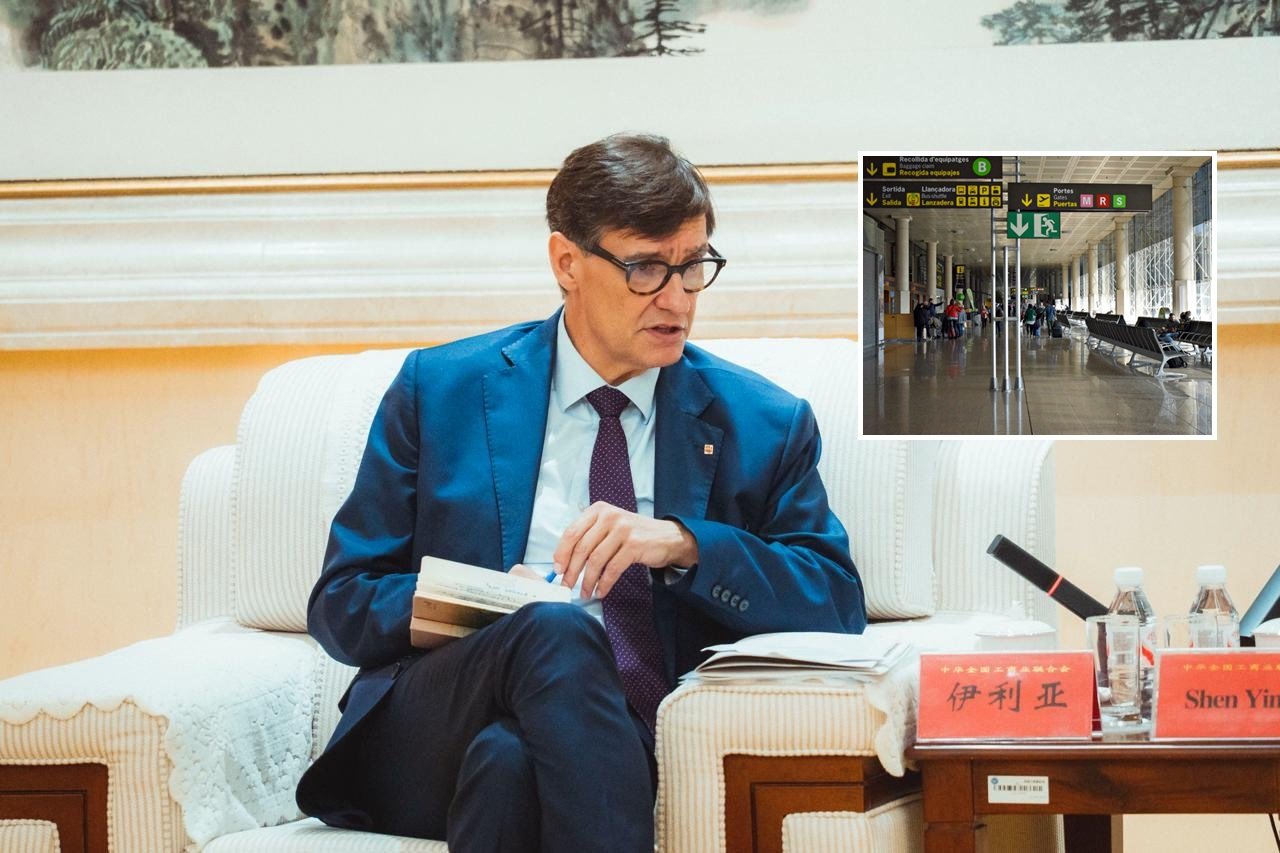 El socialista Illa ofrece a ERC entrar en la gestión del aeropuerto de El Prat… tras la ampliación que pagarán AENA y los contribuyentes, claro está