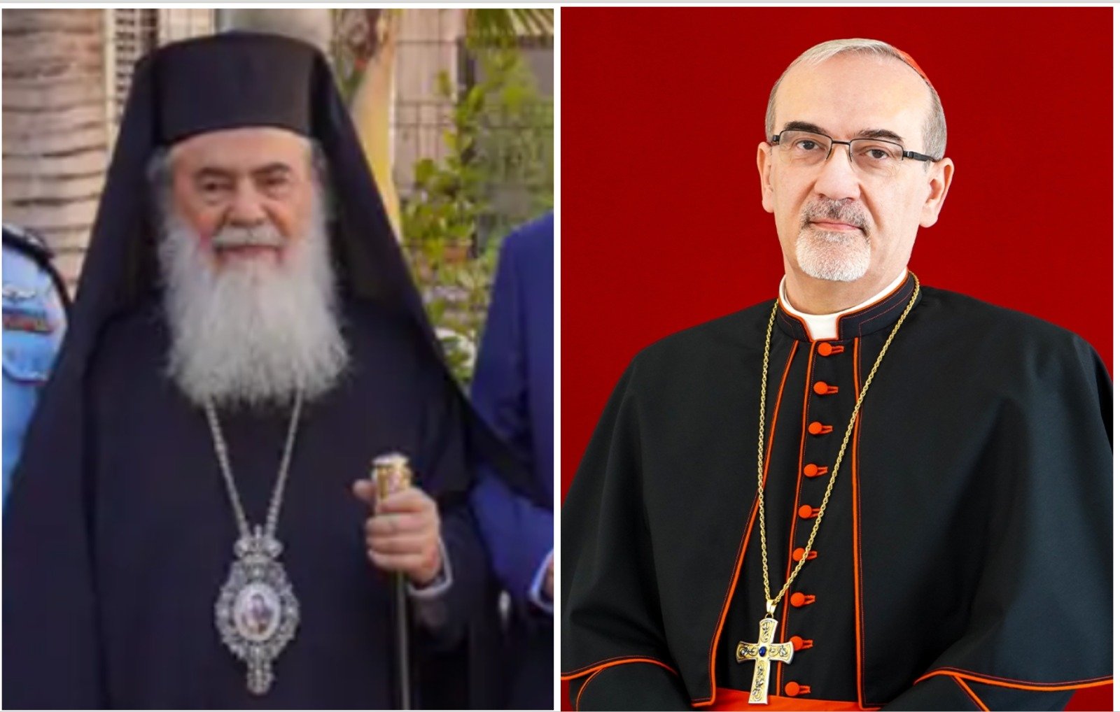 La jerarquía católica y ortodoxa se quedan en Gaza La jerarquía católica y ortodoxa se quedan en Gaza