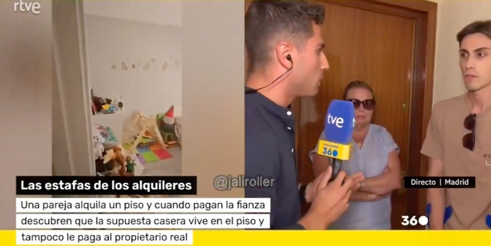 La denuncia es en el programa Mañaneros, de Javier Ruiz, el novio de Sarah Santaolalla