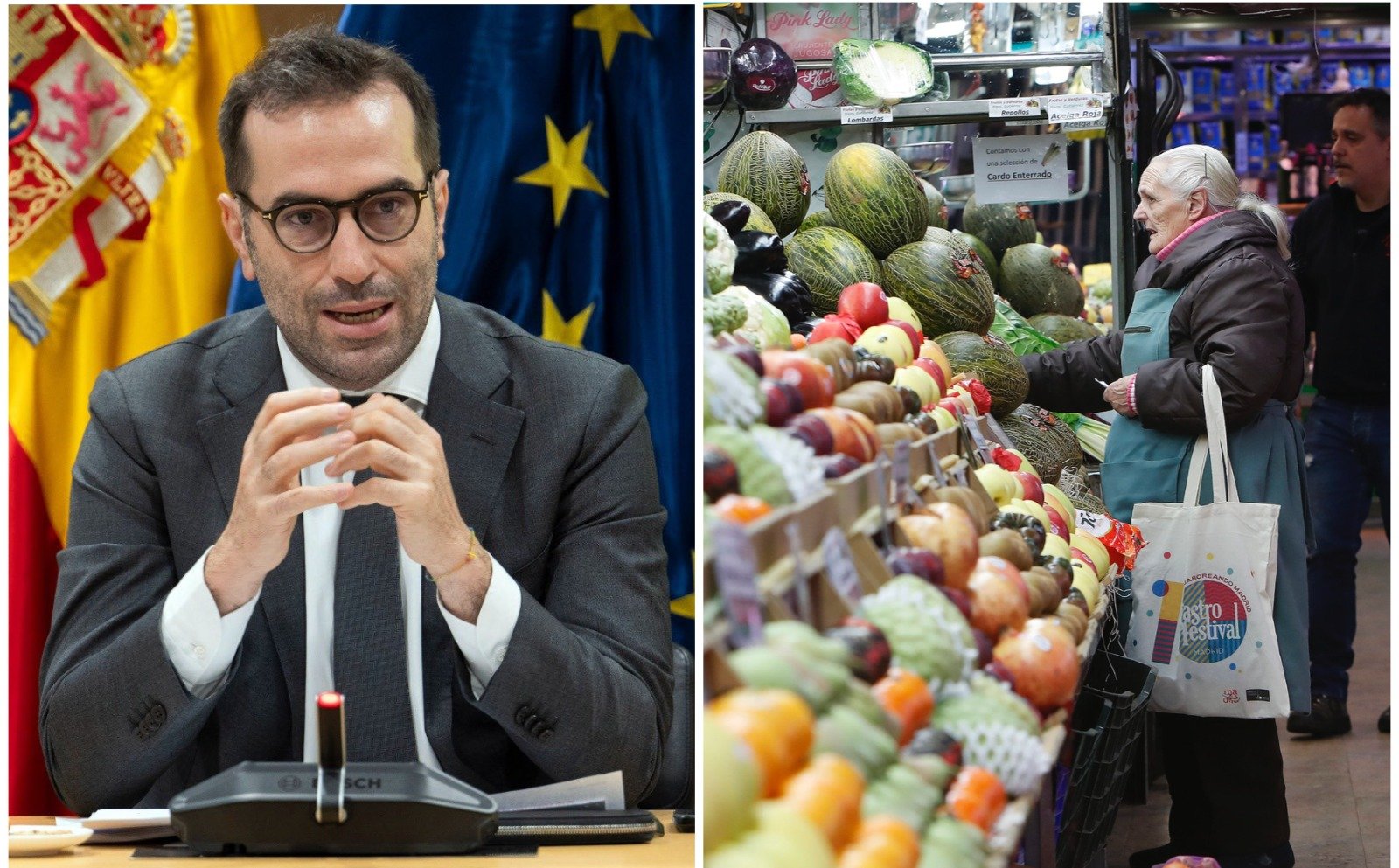 el pitorreo absoluto, por parte del Ministerio de Economía, Comercio y Empresa: "La estabilidad de los precios y las subidas de los salarios están permitiendo a las familias recuperar de forma progresiva su poder adquisitivo"