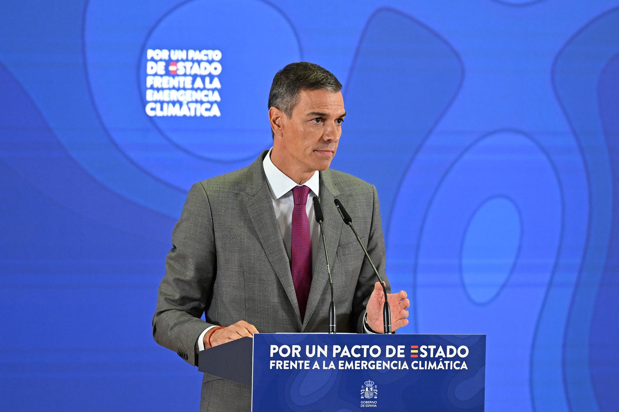 Tras anunciarlo en varias ocasiones, y hace tres años, Sánchez presenta el pacto de Estado frente a la emergencia climática