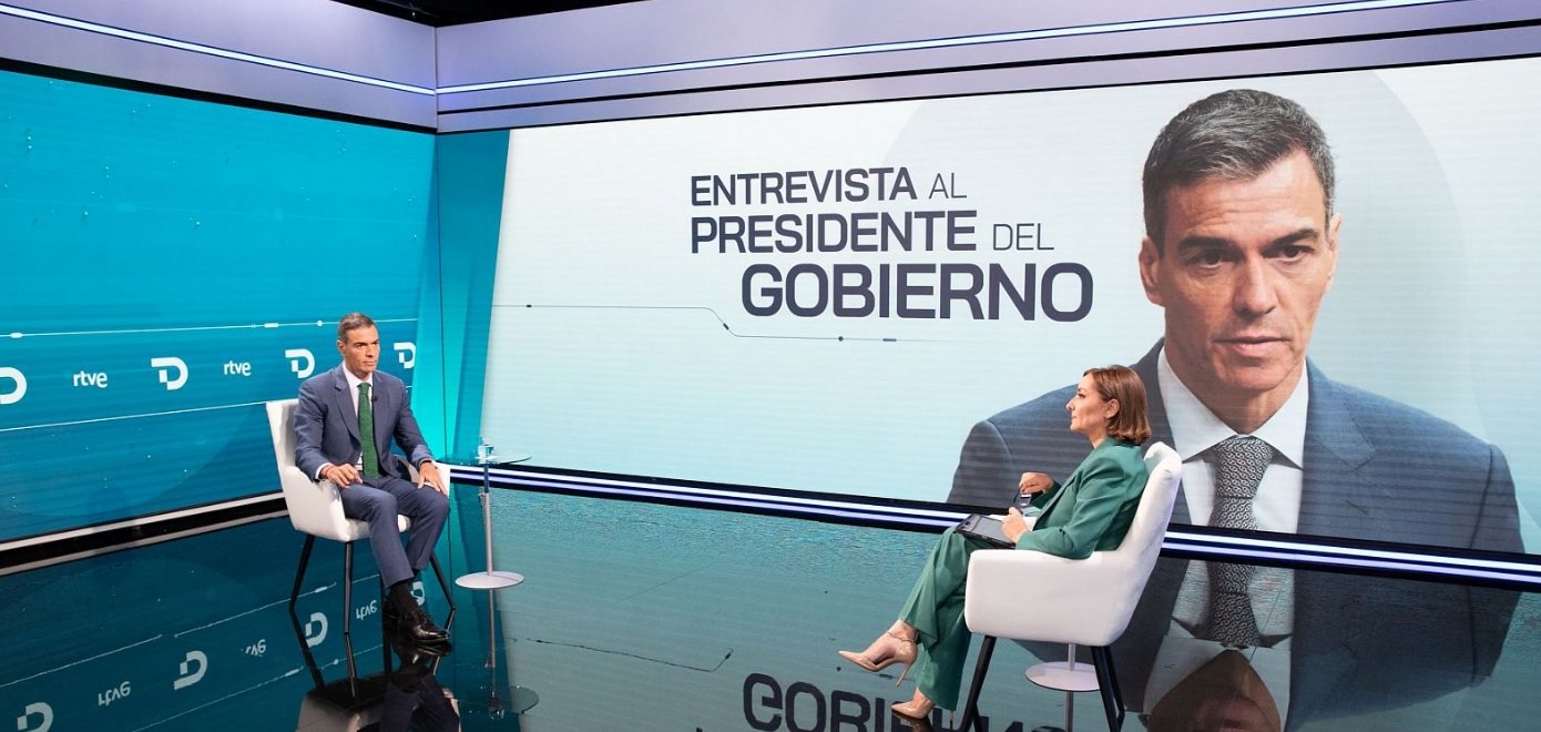 Entrevista a Pedro Sánchez por parte de Pepa Bueno Entrevista a Pedro Sánchez por parte de Pepa Bueno