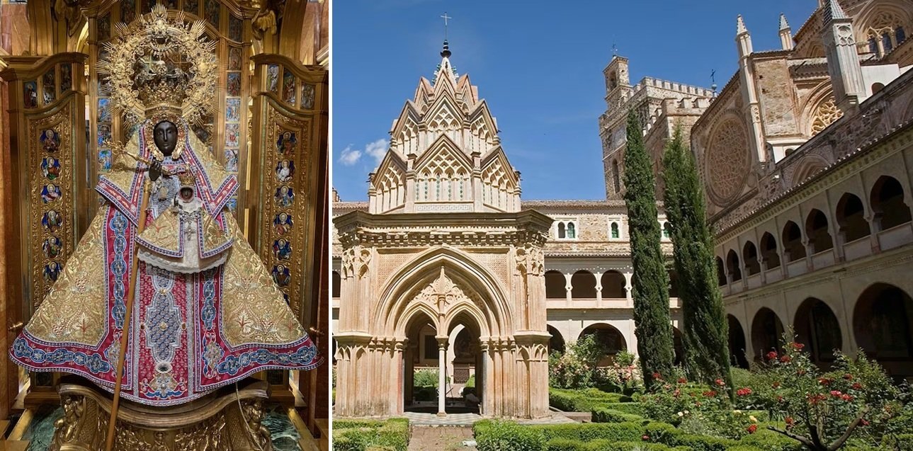 Existen varias advocaciones marianas con el título de Virgen de Guadalupe, pero la primera de ellas, cronológicamente hablando, es la Guadalupe extremeña (1326), donde se encuentran las raíces devocionales primigenias