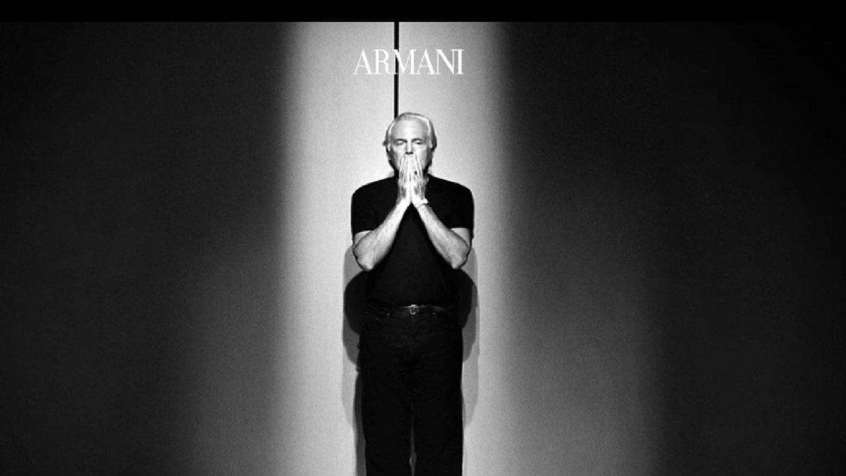 Giorgio Armani, considerado el 'rey' de la moda italiana