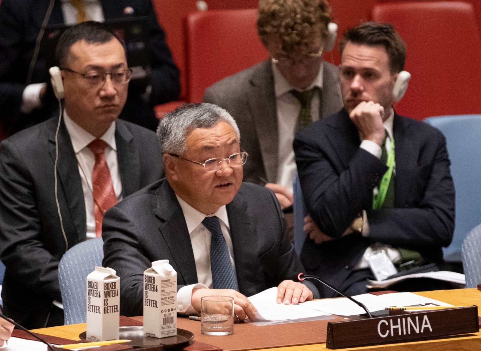 China acusa a EEUU de atacar "brutalmente" a las mujeres... por defender al no nacido / Foto: cuenta en X de la delegación china en la ONU